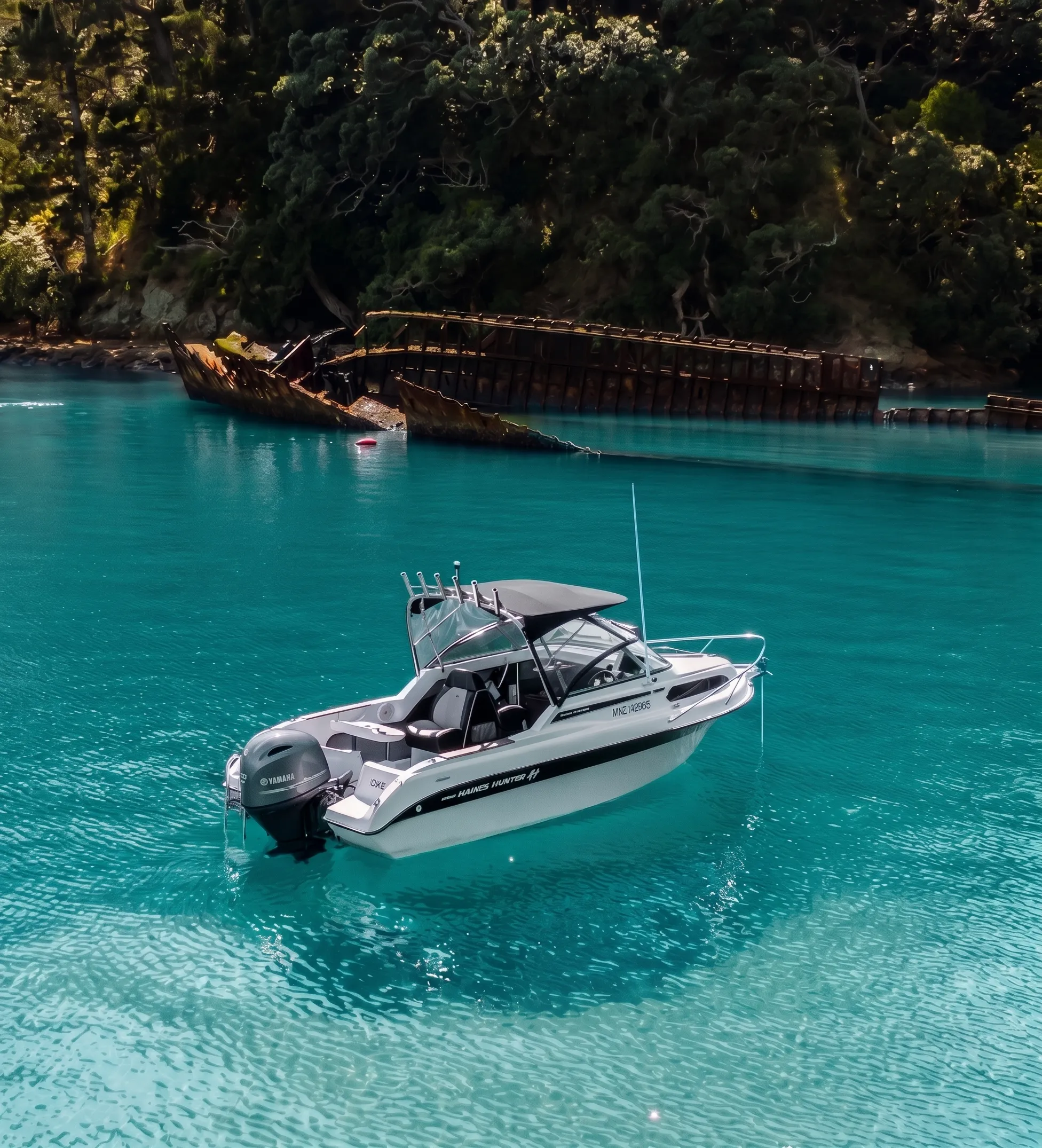 Hidden anchorages — Off-the-map spots.